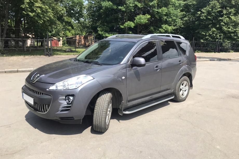 Peugeot 4007 2007–2013 Bočné nášľapy Tayga (2 ks, hliník) Image