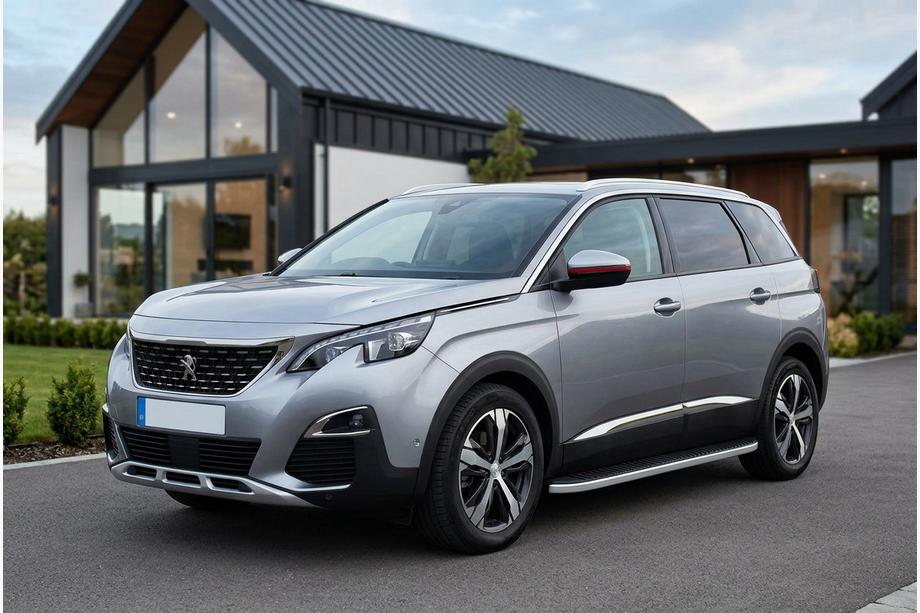 Peugeot 5008 2016–2023 Bočné prahy Tayga Grey (2 ks, hliník) Image