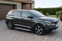 Peugeot 5008 2016–2023 Bočné nášľapy Line (2 ks, hliník) fotografia 1
