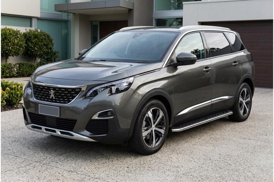 Peugeot 5008 2016–2023 Bočné nášľapy Maydos V1 (2 ks, hliník / nerez) Image