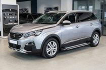 Peugeot 5008 2016–2023 Bočné nášľapy Rainbow (2 ks, hliník) fotografia 1