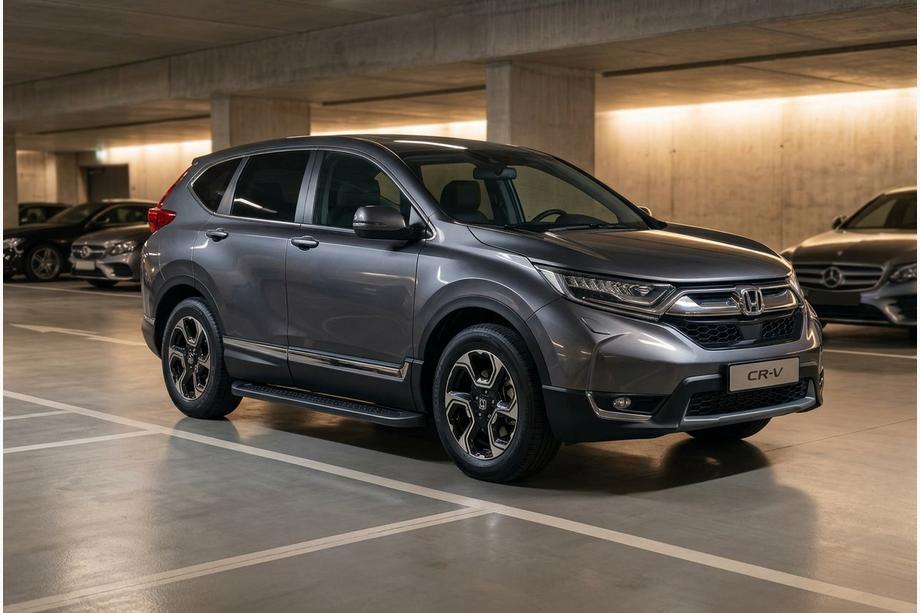 Honda CRV 2017–2022 Bočné nášľapy Allmond Black (2 ks, hliník) Image