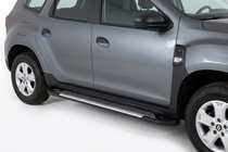 Renault Duster 2018–2024 Bočné nášľapy Line (2 ks, hliník) fotografia 1