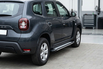 Renault Duster 2018–2024 Bočné nášľapy Rainbow (2 ks, hliník) fotografia 1