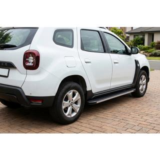 Bočné prahy Maya V1 (2 ks, hliník) Dacia Duster 2018–2024 fotografia 1