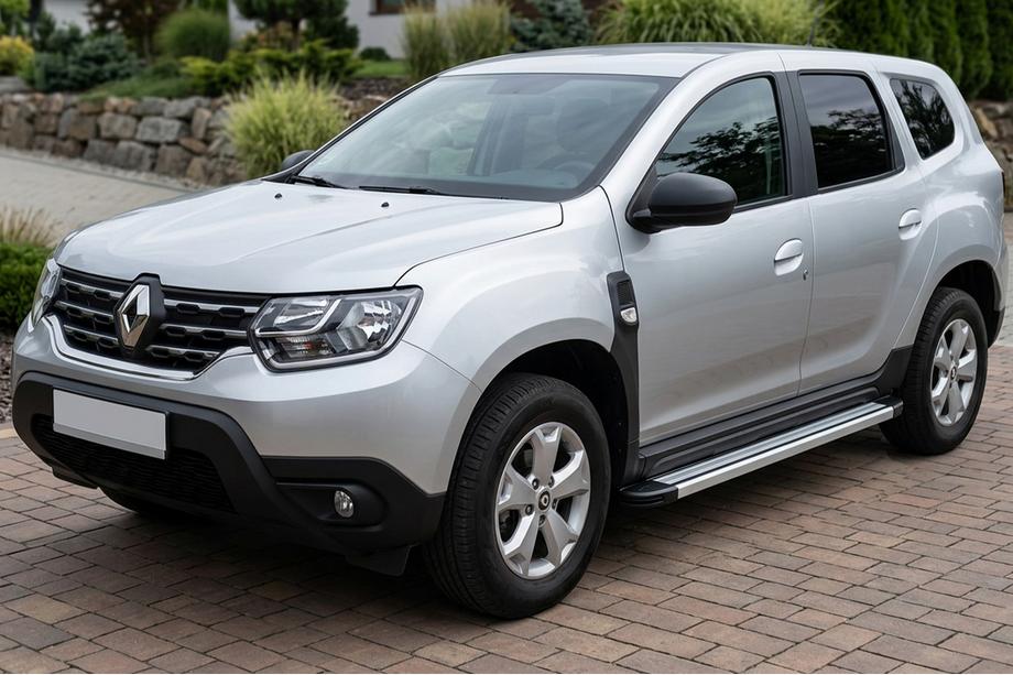 Dacia Duster 2018–2024 Bočné nášľapy Maya V4 (2 ks, hliník) Image