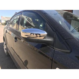 Nerezové kryty zrkadiel Sedan (2 ks) Volkswagen Polo 2010–2017 fotografia 4
