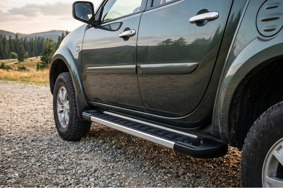 Fiat Fullback 2016– Bočné nášľapy RedLine V1 (2 ks, hliník) Image