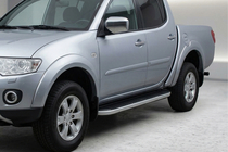Fiat Fullback 2016– Bočné nášľapy Tayga (2 ks, hliník) fotografia 1