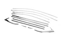 Skoda Superb 2015–2024 Kompletné nerezové lišty okolo okien fotografia 5