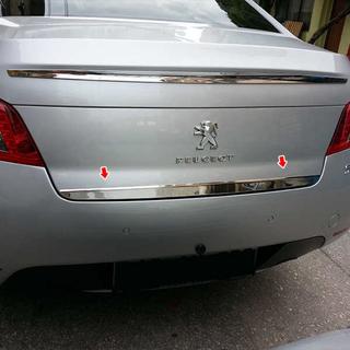Ochranná lišta hrany kufra (nerez) Peugeot 508 2010–2018 fotografia 2
