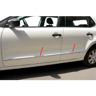 Dverové lišty HB (nerez) Volkswagen Polo 2010–2017 fotografia 1