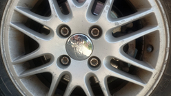 Ford Stredové krytky diskov 68,5/50 mm chrómové (4 ks) fotografia 1