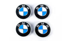 BMW OEM V4 stredové krytky diskov 68/64.5 mm (4 ks) fotografia 2