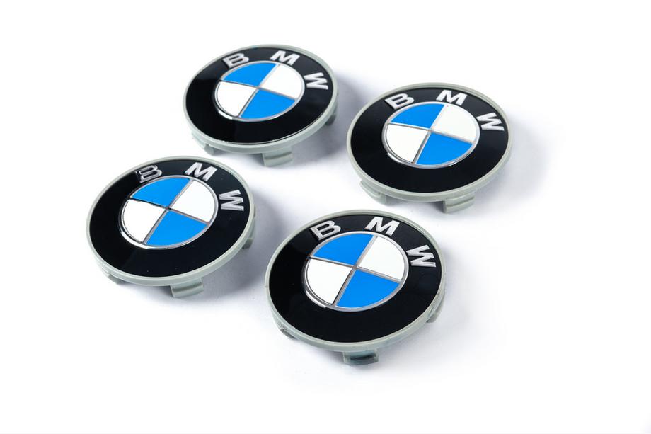 BMW OEM V4 stredové krytky diskov 68/64.5 mm (4 ks) Image