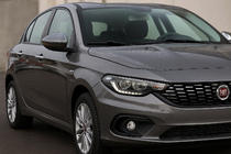 Fiat Tipo 2016– Kryty spätných zrkadiel, čierny chróm (2 ks, plast) fotografia 1