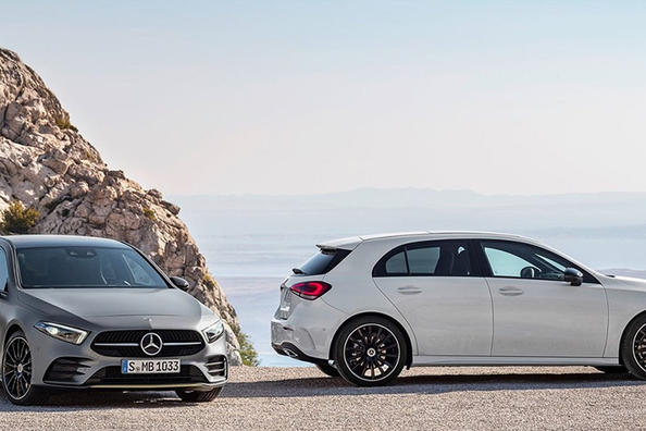 Prehľad hatchbacku Mercedes-Benz A-class štvrtej generácie Fotografia 2