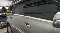 Mercedes GL class X164 2006–2012 Spodné okenné lišty (6 ks, nerez) fotografia 6