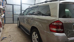 Mercedes GL class X164 2006–2012 Spodné okenné lišty (6 ks, nerez) fotografia 10