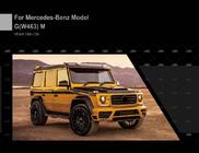 Mercedes G class W463 1990–2018 Bodykit sada (na objednávku z katalógu) fotografia 8