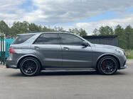 Mercedes GLE/ML сlass W166 2011–2018 Kompletný body kit GLE63 AMG (so zadným difúzorom) fotografia 9