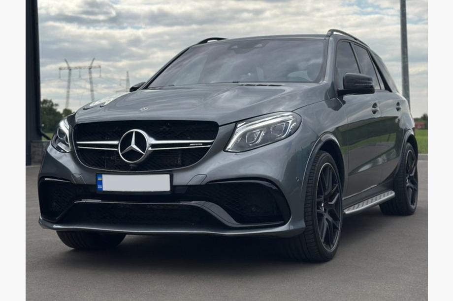 Mercedes GLE/ML сlass W166 2011–2018 Kompletný body kit GLE63 AMG (so zadným difúzorom) Image