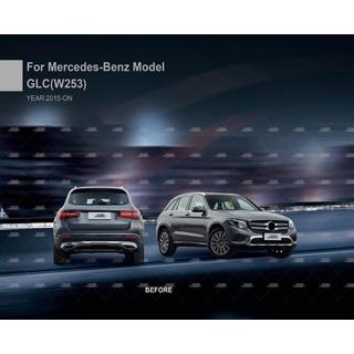Kompletná sada bodykitu 2015-2019 (AMG GLC63) Mercedes GLC X253 2015–2022 fotografia 3