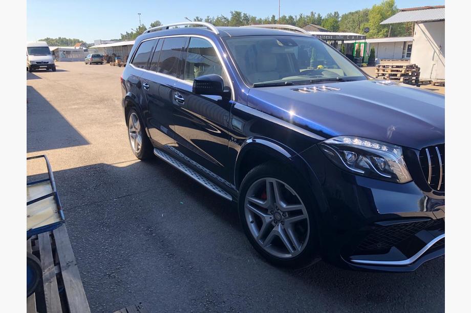 Mercedes GL/GLS trieda X166 2012–2019 Karosársky body kit AMG V1 s kompletným nárazníkom (GLS63) Fotografia 3