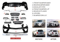 Mercedes GLK class X204 2008–2015 AMG bodykit – kompletná sada nárazníkov fotografia 25