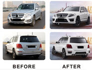 Mercedes GLK class X204 2008–2015 AMG bodykit – kompletná sada nárazníkov fotografia 3