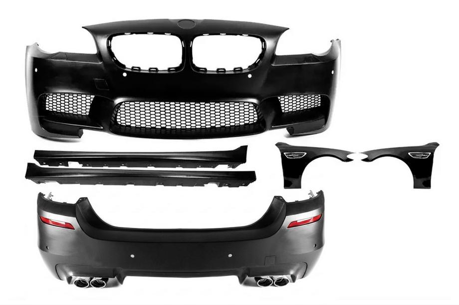 BMW 5. rad F10/F11 2010–2016 Karosársky body kit so blatníkmi V1 (M5 Power) Image