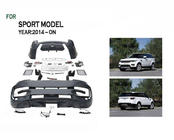Range Rover Sport 2014–2022 Tuningový bodykit – sada nárazníkov (Staters) fotografia 2