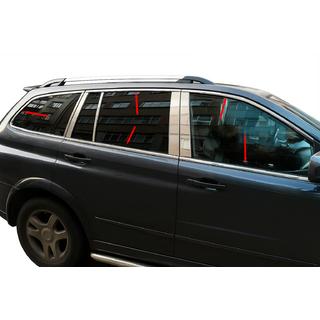 Kompletné nerezové lišty okolo okien SsangYong Kyron 2005–2014