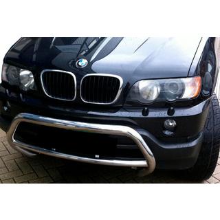 Predný ochranný rám WT015 (nerez) BMW X5 E53 1999–2006