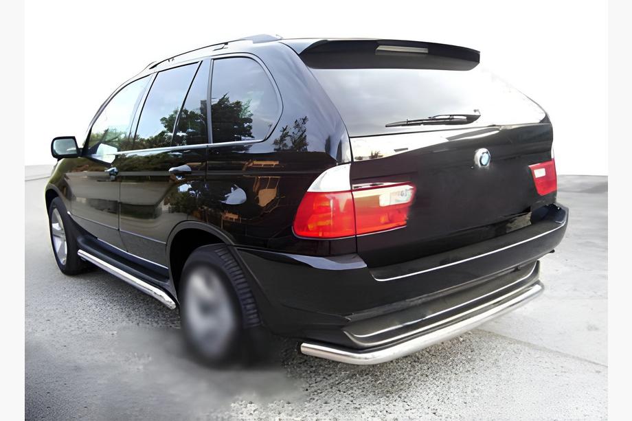 BMW X5 E53 1999–2006 Zadný ochranný rám Special (nerez) Image