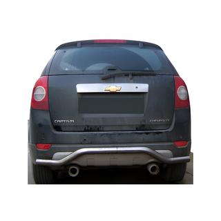 Zadný ochranný rám AK008 (nerez) Chevrolet Captiva 2006–2019