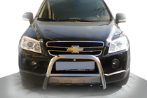 Chevrolet Captiva 2006–2019 Predný ochranný rám WT005 (nerez) fotografia 1