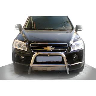 Predný ochranný rám WT005 (nerez) Chevrolet Captiva 2006–2019