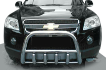 Chevrolet Captiva 2006–2019 Predný ochranný rám QT006 (nerez.) fotografia 1