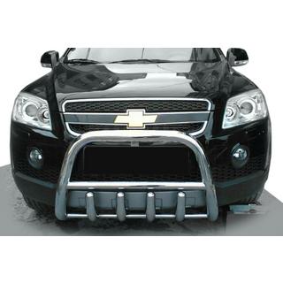 Predný ochranný rám QT006 (nerez.) Chevrolet Captiva 2006–2019 fotografia 1