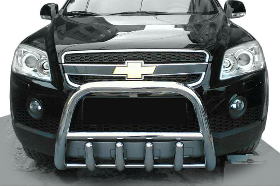 Chevrolet Captiva 2006–2019 Predný ochranný rám QT006 (nerez.) Image
