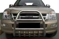 Isuzu D-Max 2011–2019 Predný ochranný rám QT007 (nerez) fotografia 1