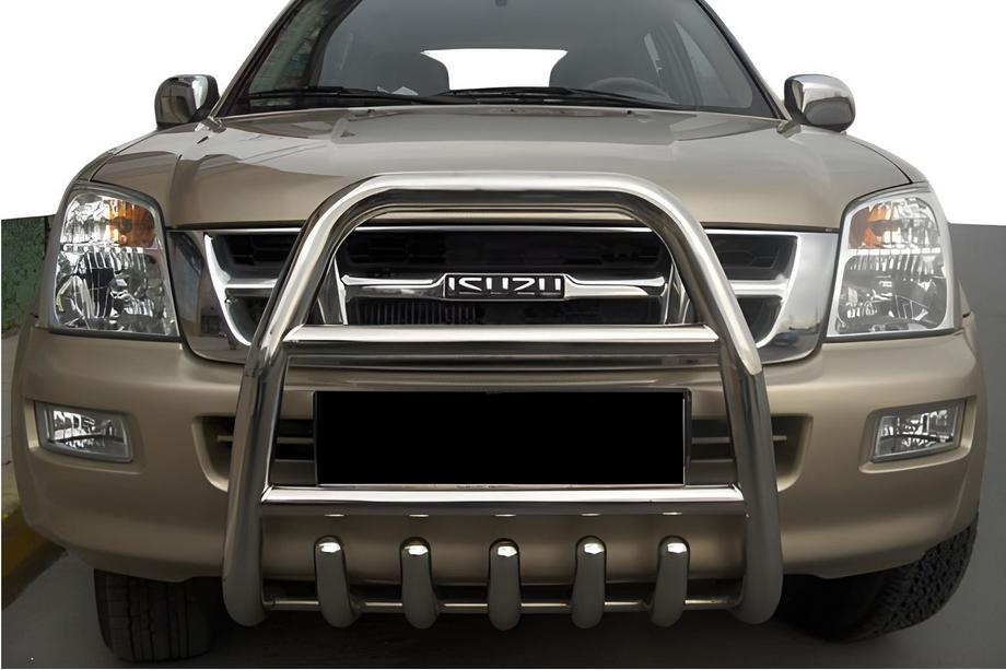 Isuzu D-Max 2011–2019 Predný ochranný rám QT007 (nerez) Image