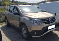 Renault Duster 2008–2017 Predný ochranný rám ST012 (nerez) fotografia 3