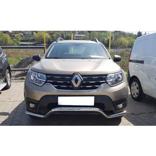 Predný ochranný rám ST012 (nerez) Renault Duster 2008–2017 fotografia 1