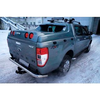 Zadný ochranný rám AK005 (2011-2018, nerez) Ford Ranger 2011–2022 fotografia 3