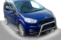 Ford Courier 2014–2023 Predný ochranný rám WT005 (nerez) fotografia 1
