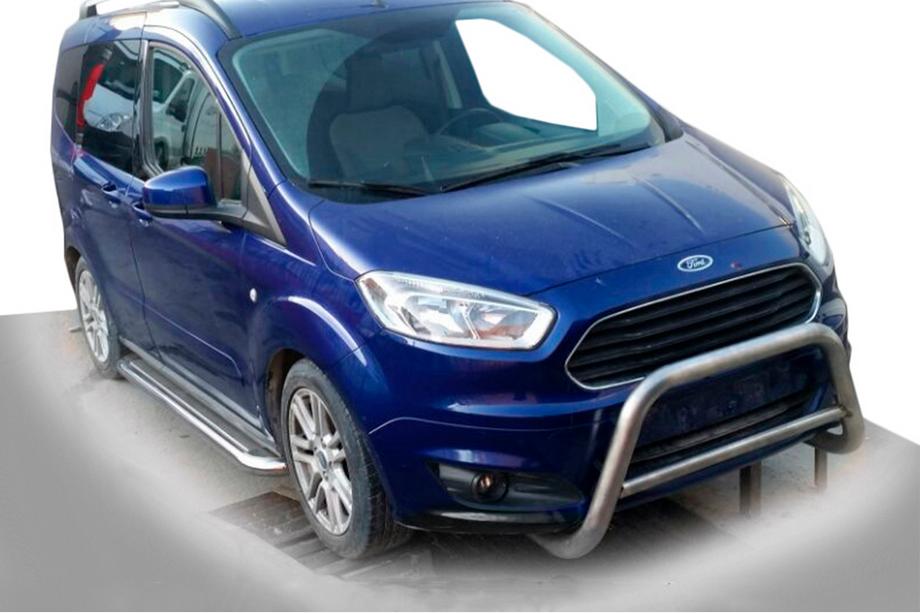 Ford Courier 2014–2023 Predný ochranný rám WT005 (nerez) Image
