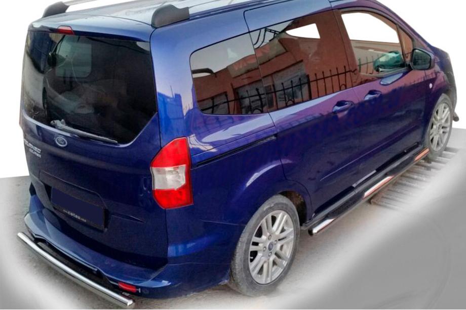 Ford Courier 2014–2023 Bočné rúrky (2 ks, nerez) Image
