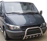 Ford Transit 2000–2014 Predný ochranný rám WT003 (2000-2006, nerez) fotografia 1